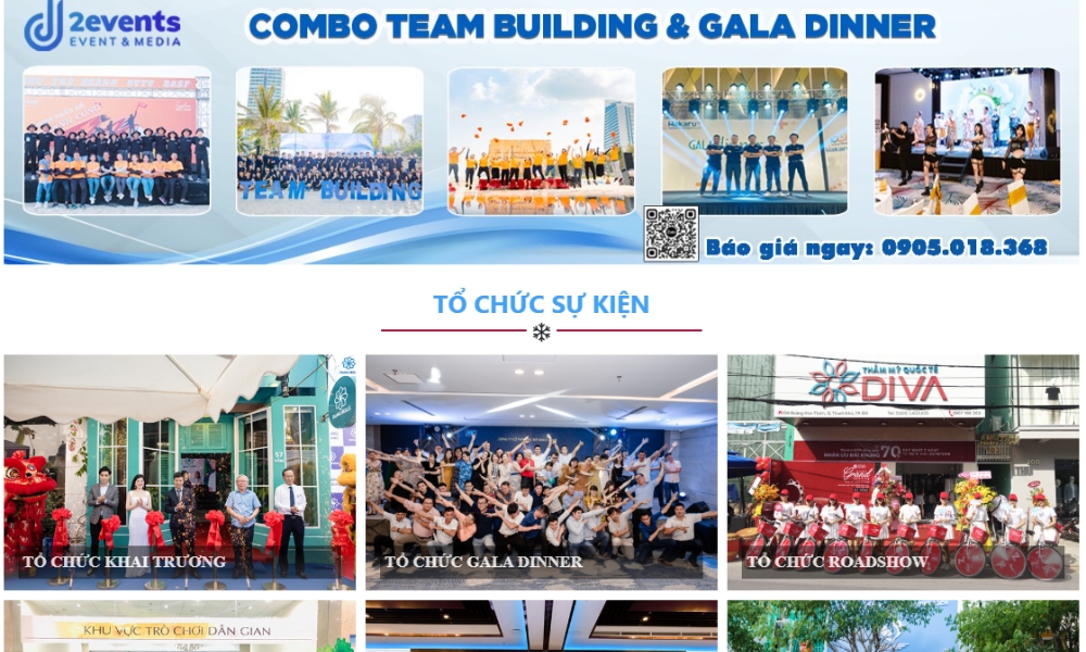 Công ty tổ chức teambuilding tại Đà Nẵng D2 Event