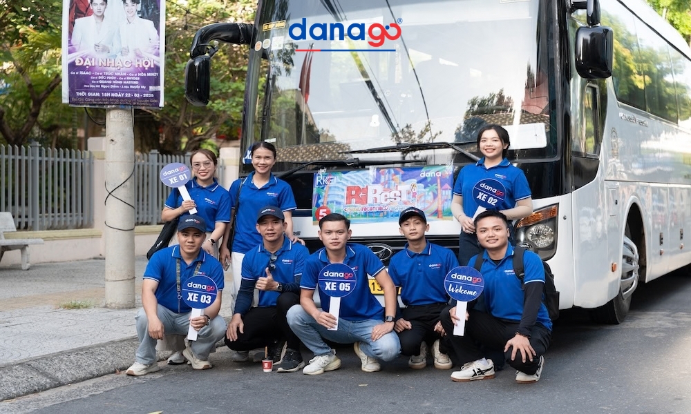 Dịch vụ cho thuê xe của DANAGO đáp ứng linh hoạt nhiều lịch trình.