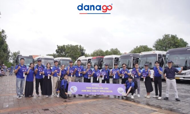 Đội ngũ DANAGO hỗ trợ tận tâm và chuyên nghiệp.
