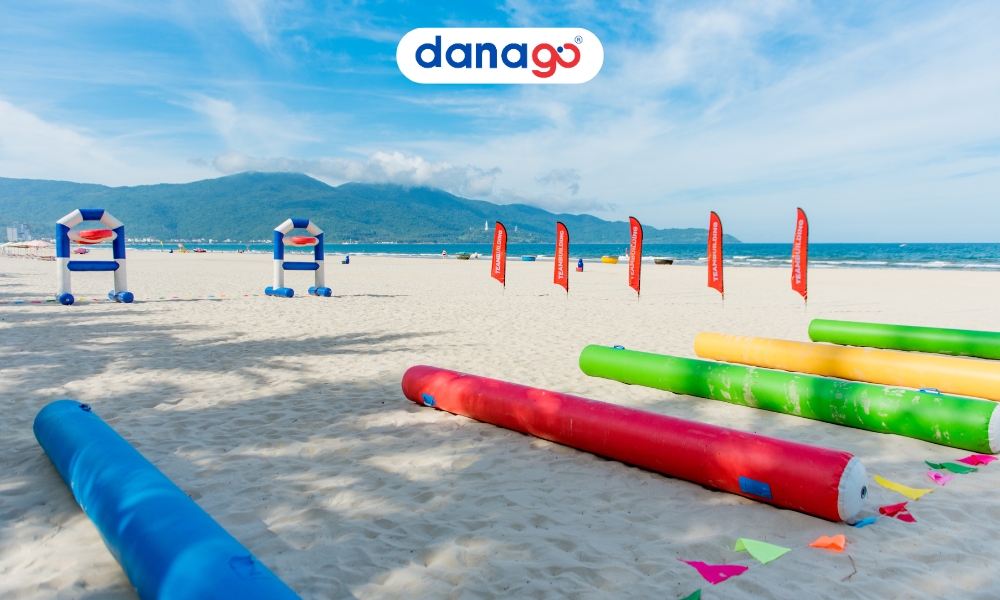 Tổ chức teambuilding tại biển Mỹ Khê Đà Nẵng